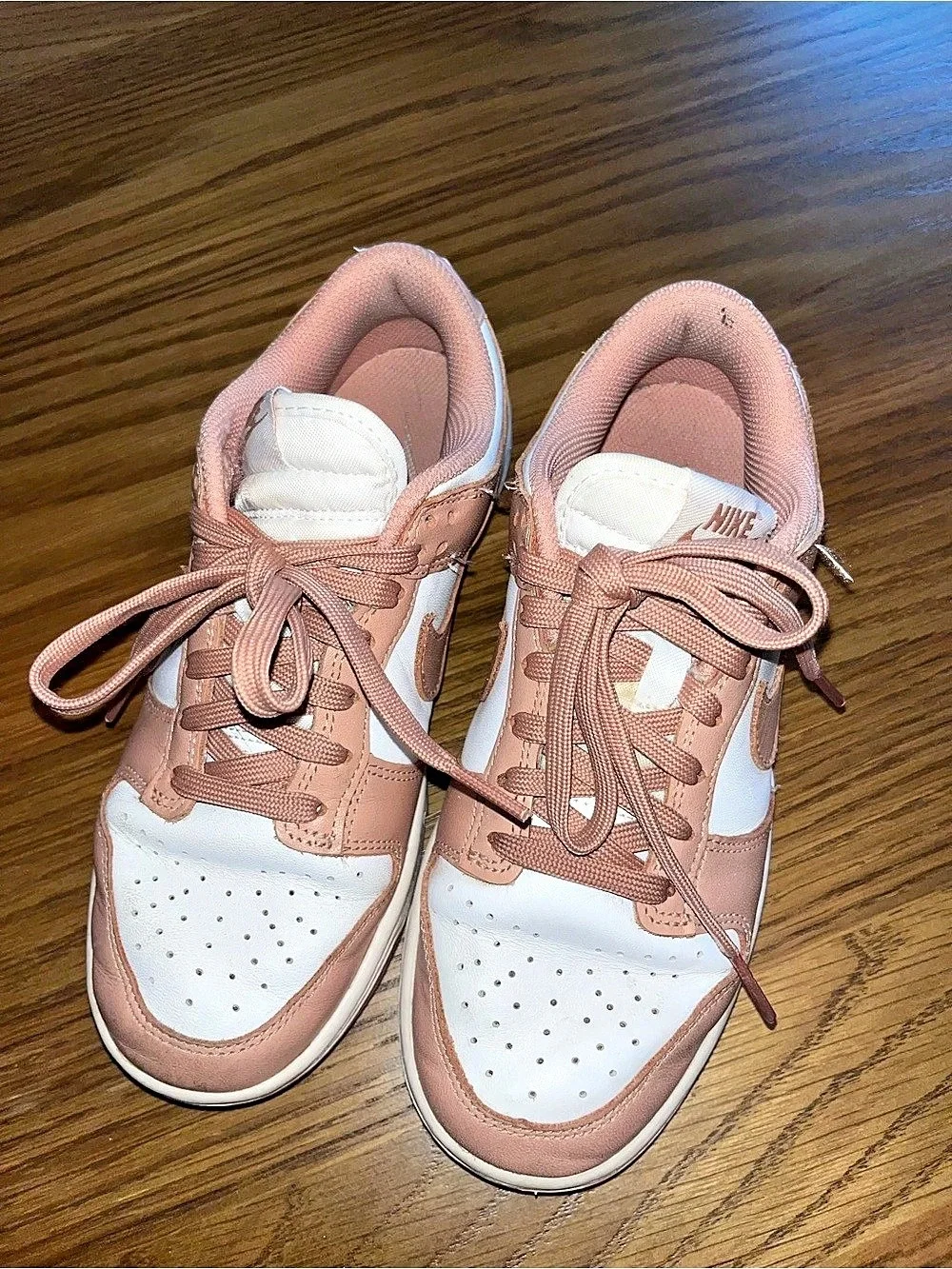 Nike Dunk Low Women's Pink & White Sneakers